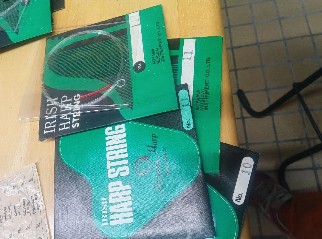 青山ハープ弦39本