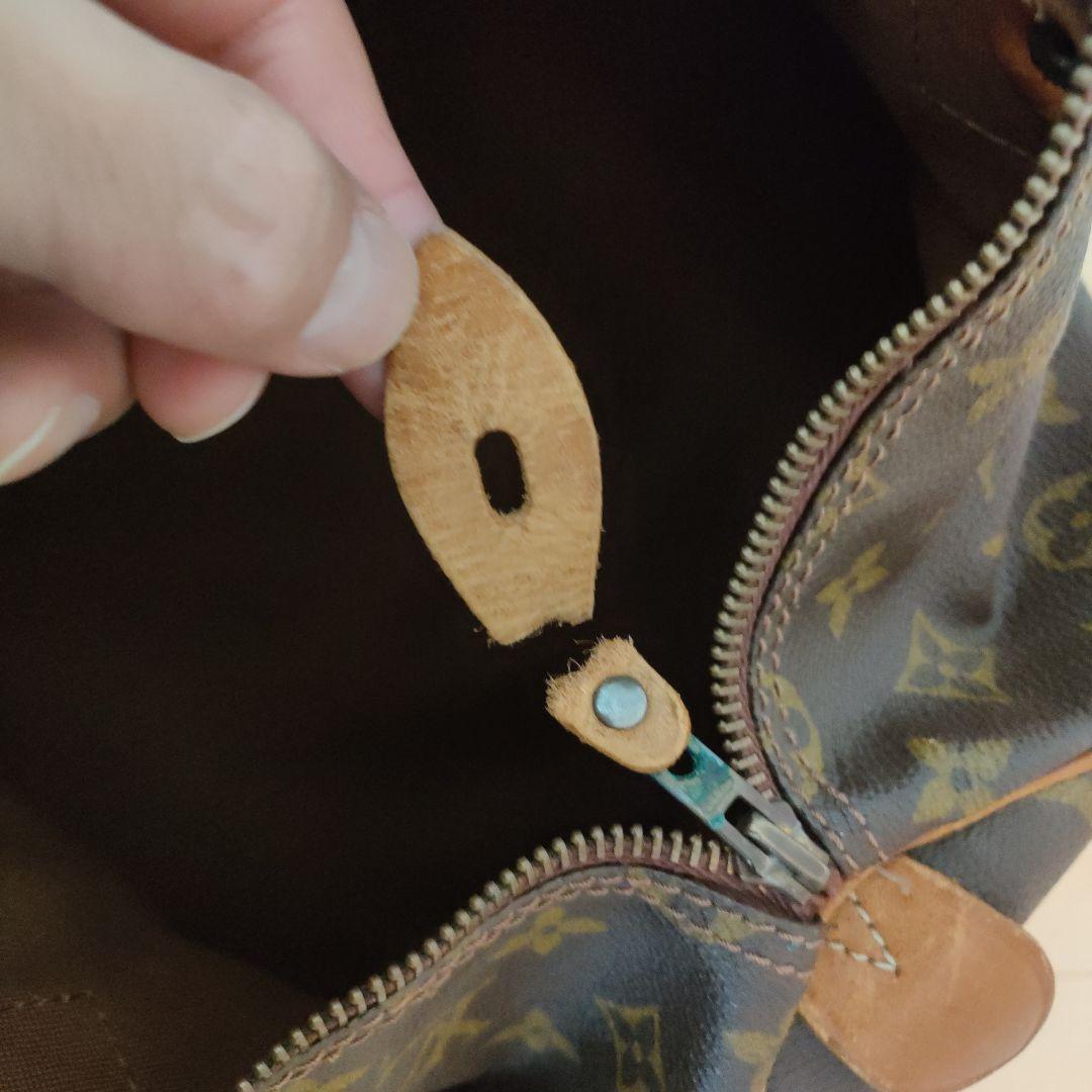 【送料込】Louis Vuitton モノグラム ボストンバッグ　一部要補修