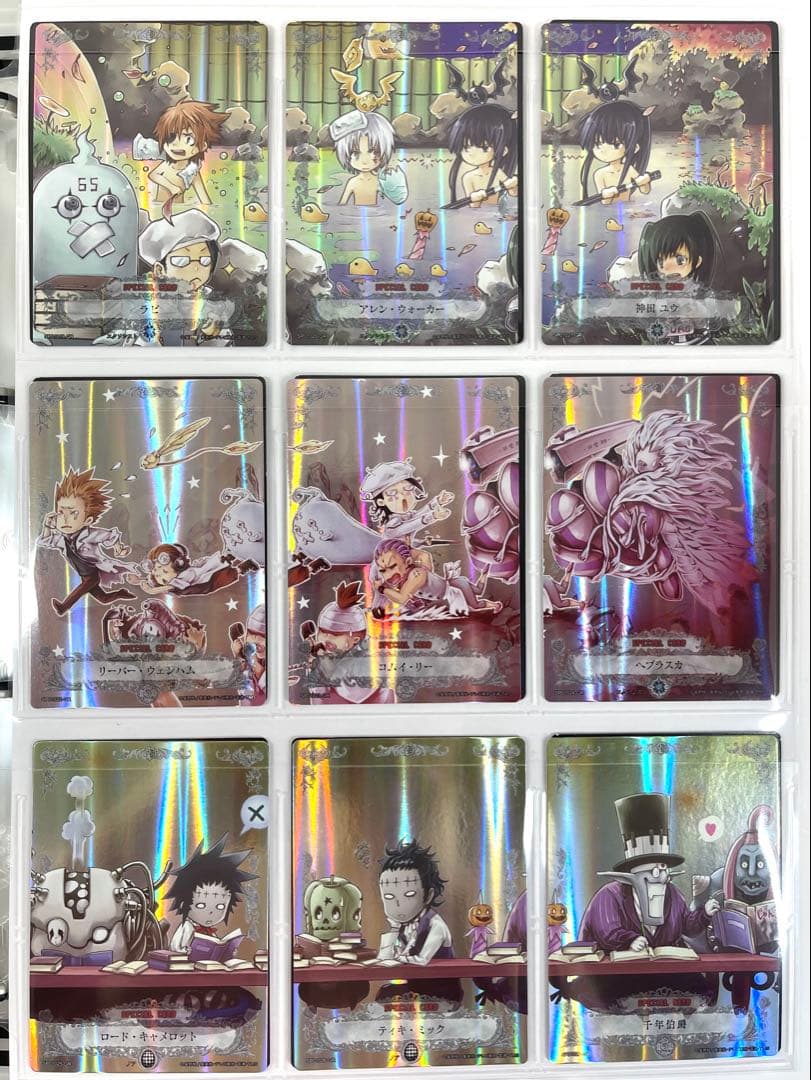 D.Gray-man ディーグレイマン TCG セミコンプリート ファイリング済
