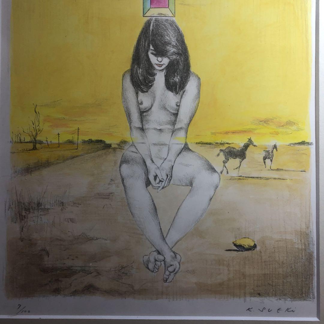 K.sutki作品リトグラフ7/100