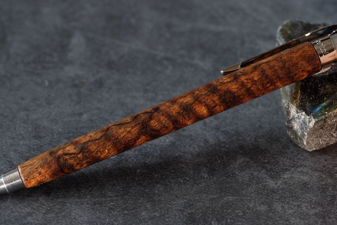 PG5木軸カスタム0226　高村杢工房 製図用シャープペンシル　バチックマンゴー