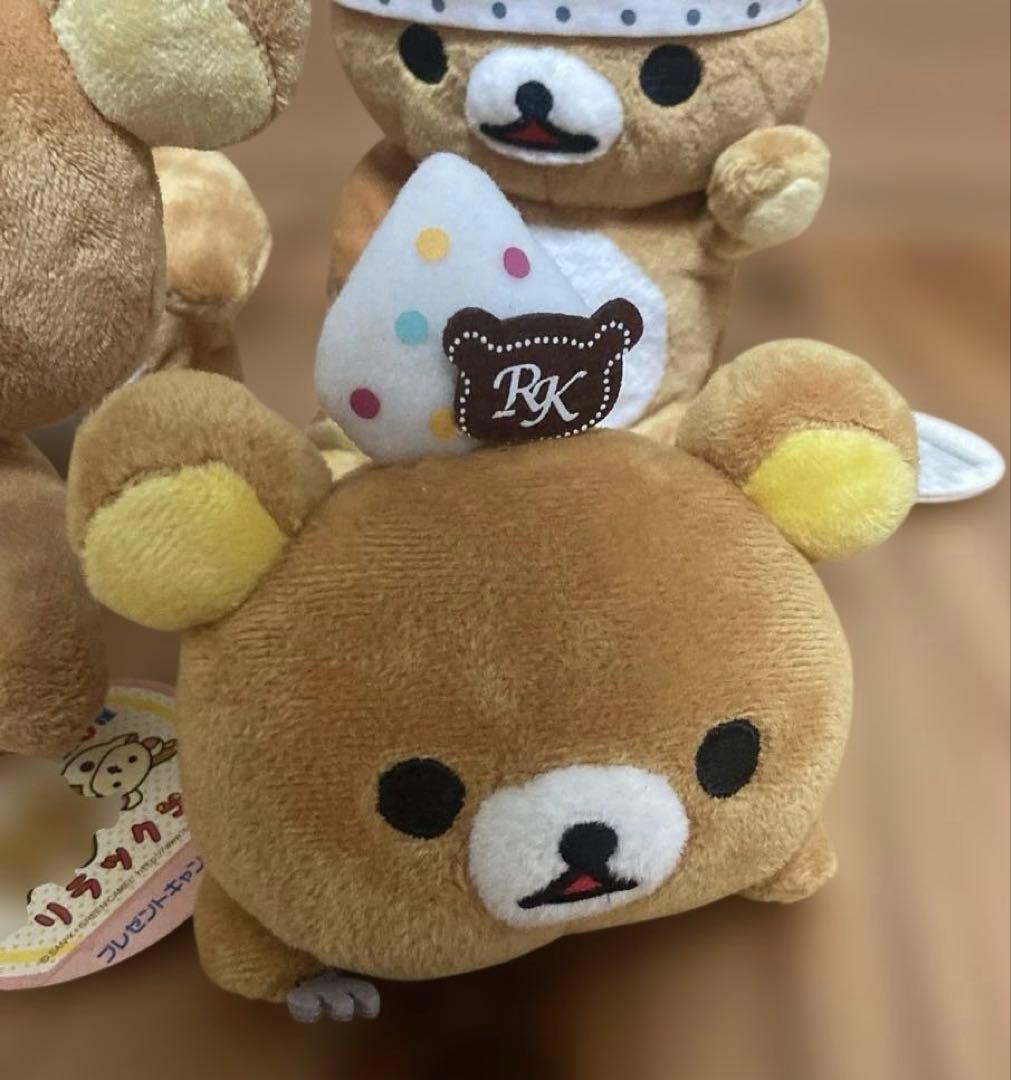リラックマ　コリラックマ　ぬいぐるみ　5体　まとめ売り　初期