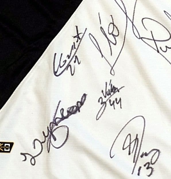 【希少】CR バスコ・ダ・ガマ　選手直筆サイン入りユニフォーム
