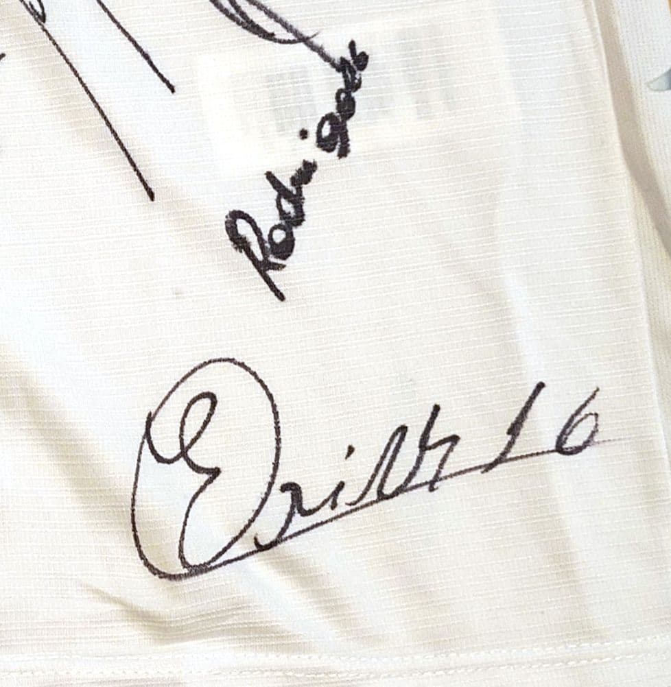 【希少】CR バスコ・ダ・ガマ　選手直筆サイン入りユニフォーム