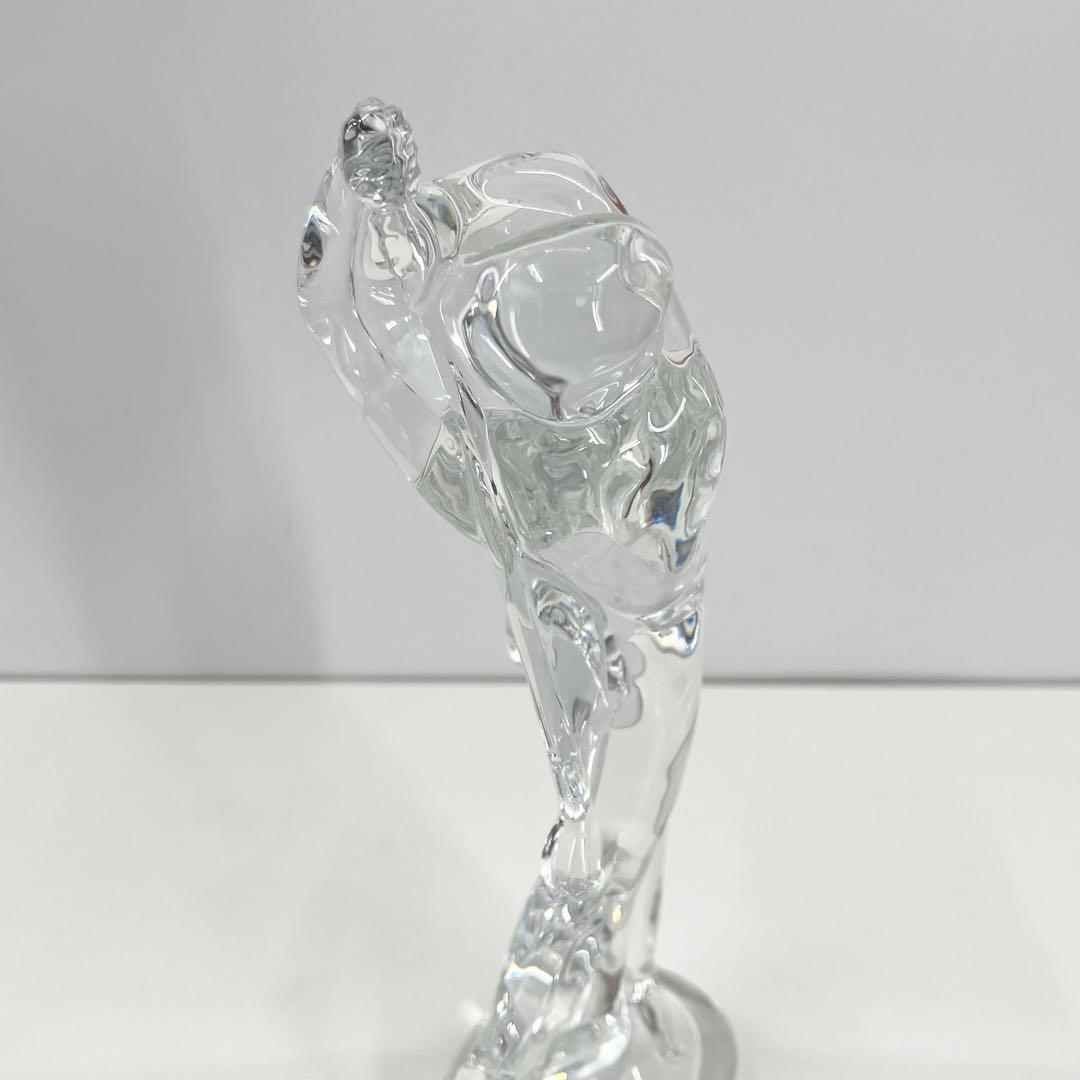 美品 Bacarat バカラ フィギュリン ゴルファースィングショット オブジェ