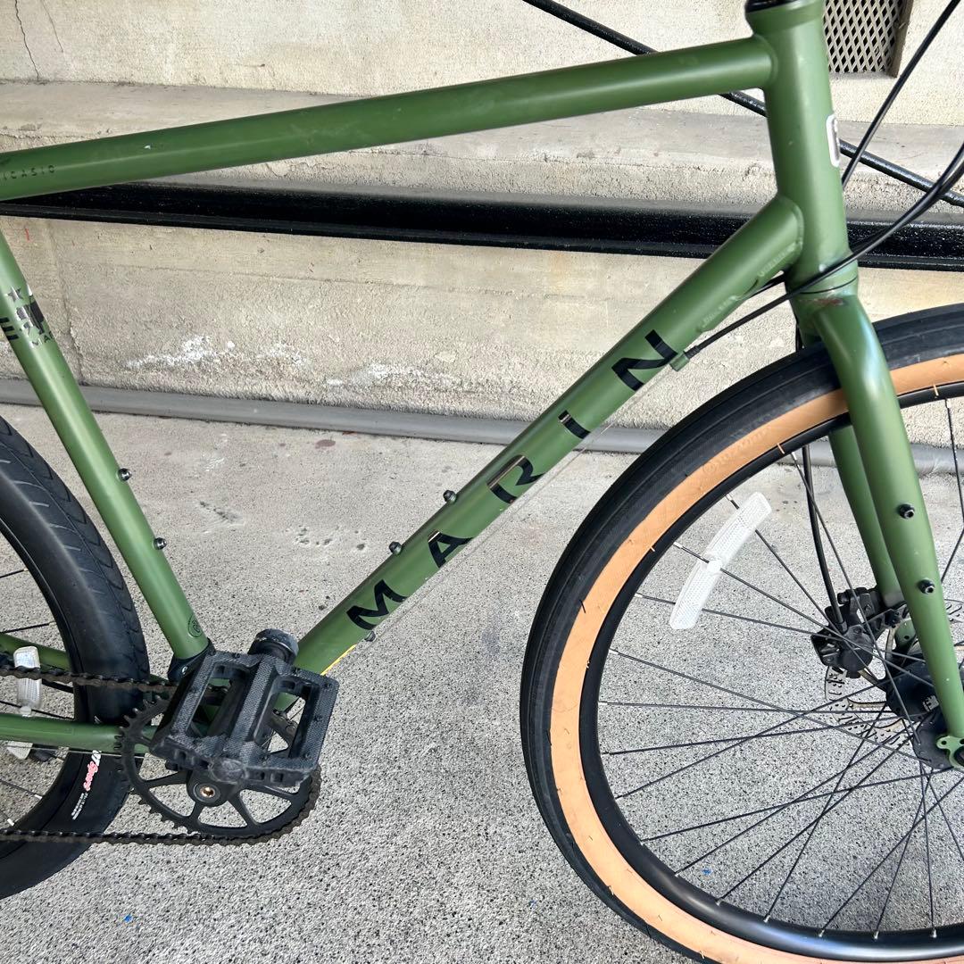 MARIN クロスバイク オリーブグリーン