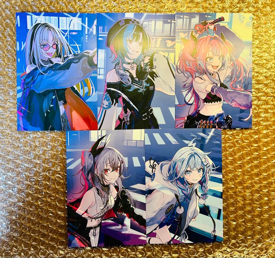 ホロライブ 1stアルバム FLOWGLOW アニメイト特典 全5種セット