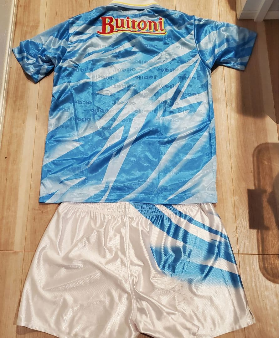 1994 ジュビロ磐田 ホームユニフォーム 選手用 フルセット スキラッチ