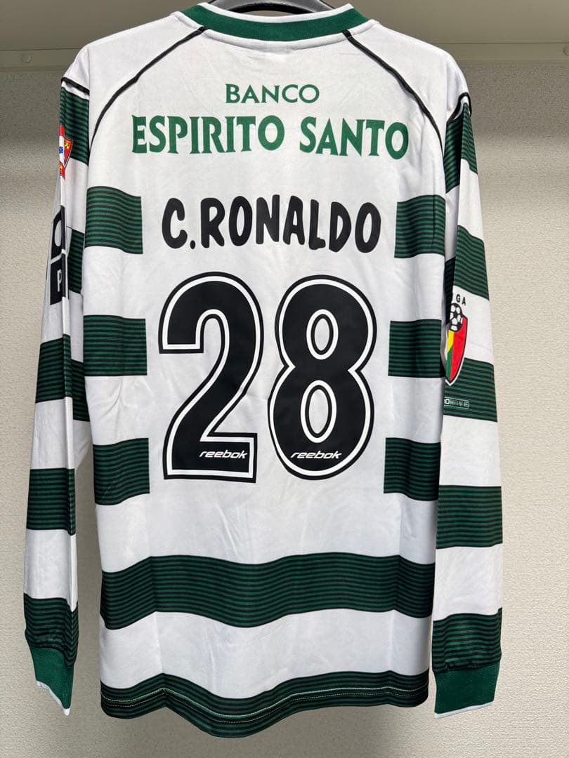 スポルティング・リスボン C.Ronaldo 28番 シャツ Lサイズ