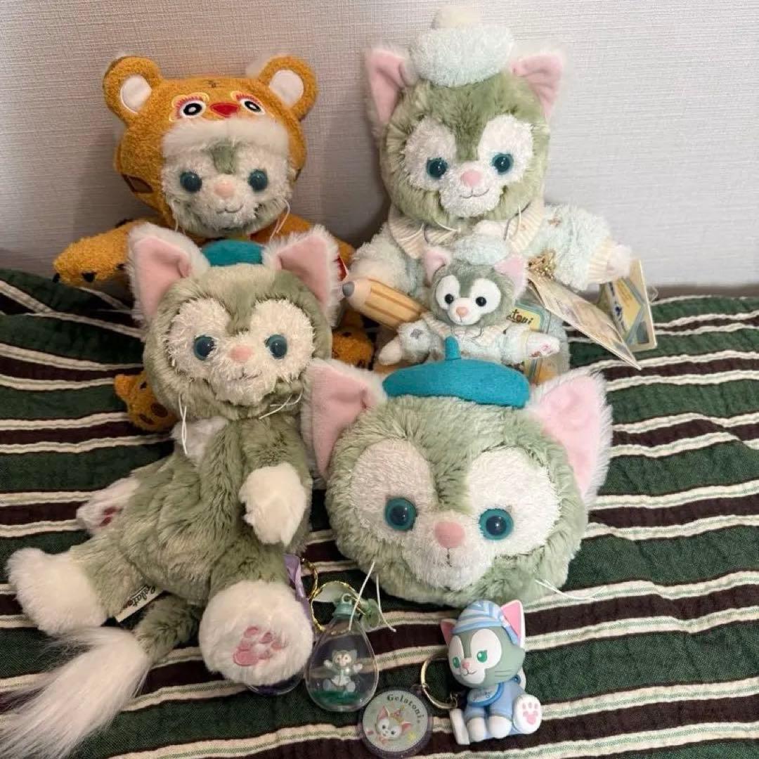 上海ディズニーランド リラックスシリーズ ジェラトーニ ぬいぐるみ キーチェーン