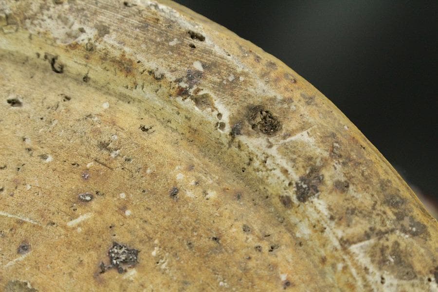 中国美術 纏枝蓮花貼 装飾 壷 高32cm(ZE729)