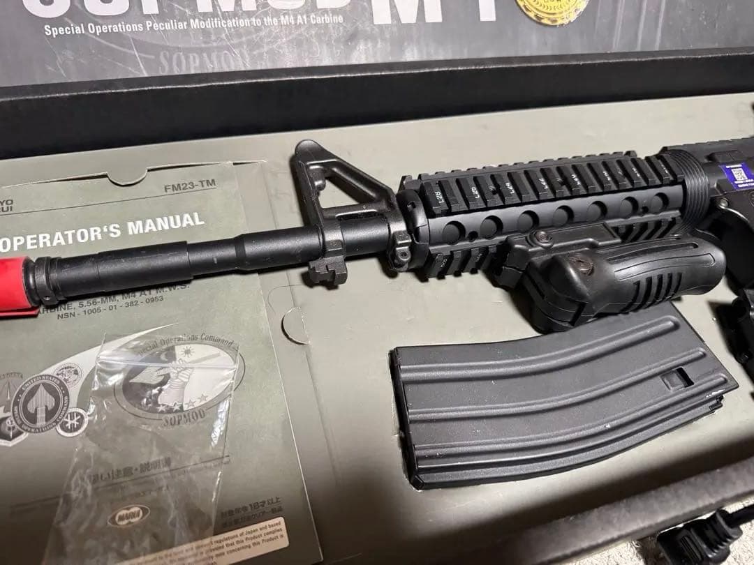 マスオ様 東京マルイ 次世代電動ガン リポ化 SOPMOD M4 動作確認済