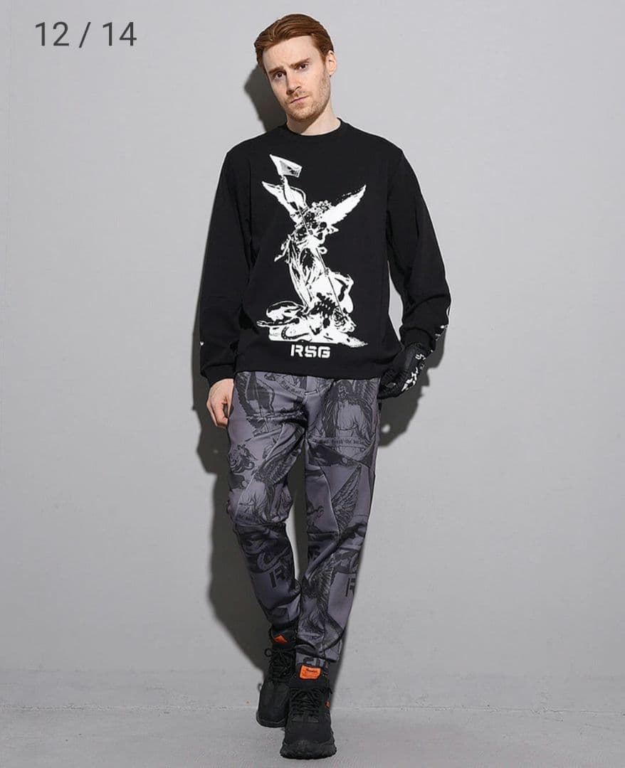 新品 6サイズ 定価33,000円 ラッセルノメンズパンツ