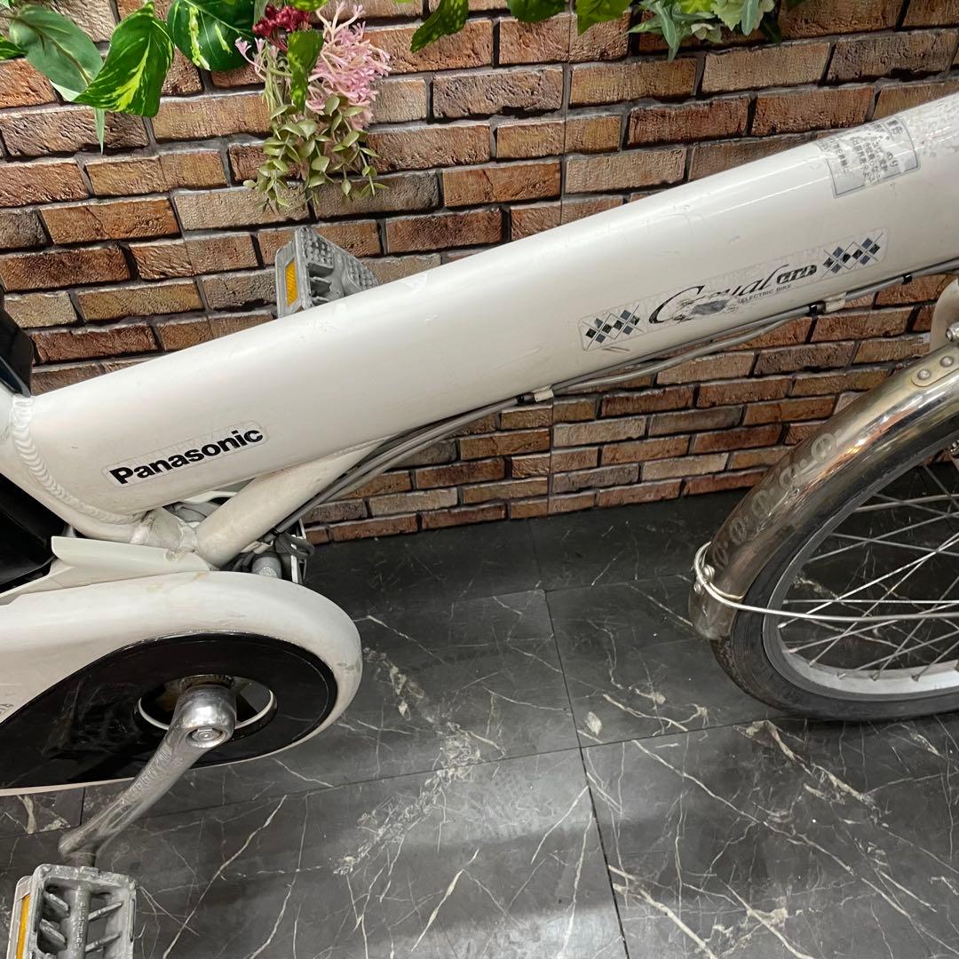 【94】電動自転車 Panasonic Casual vivi ホワイト 20