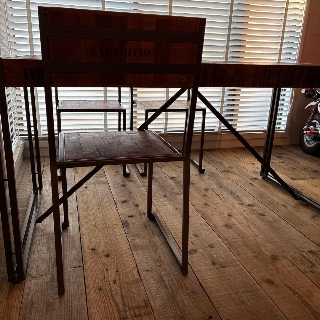 D-Bodhi FERUM INDUSTRIAL ダイニングテーブルセット