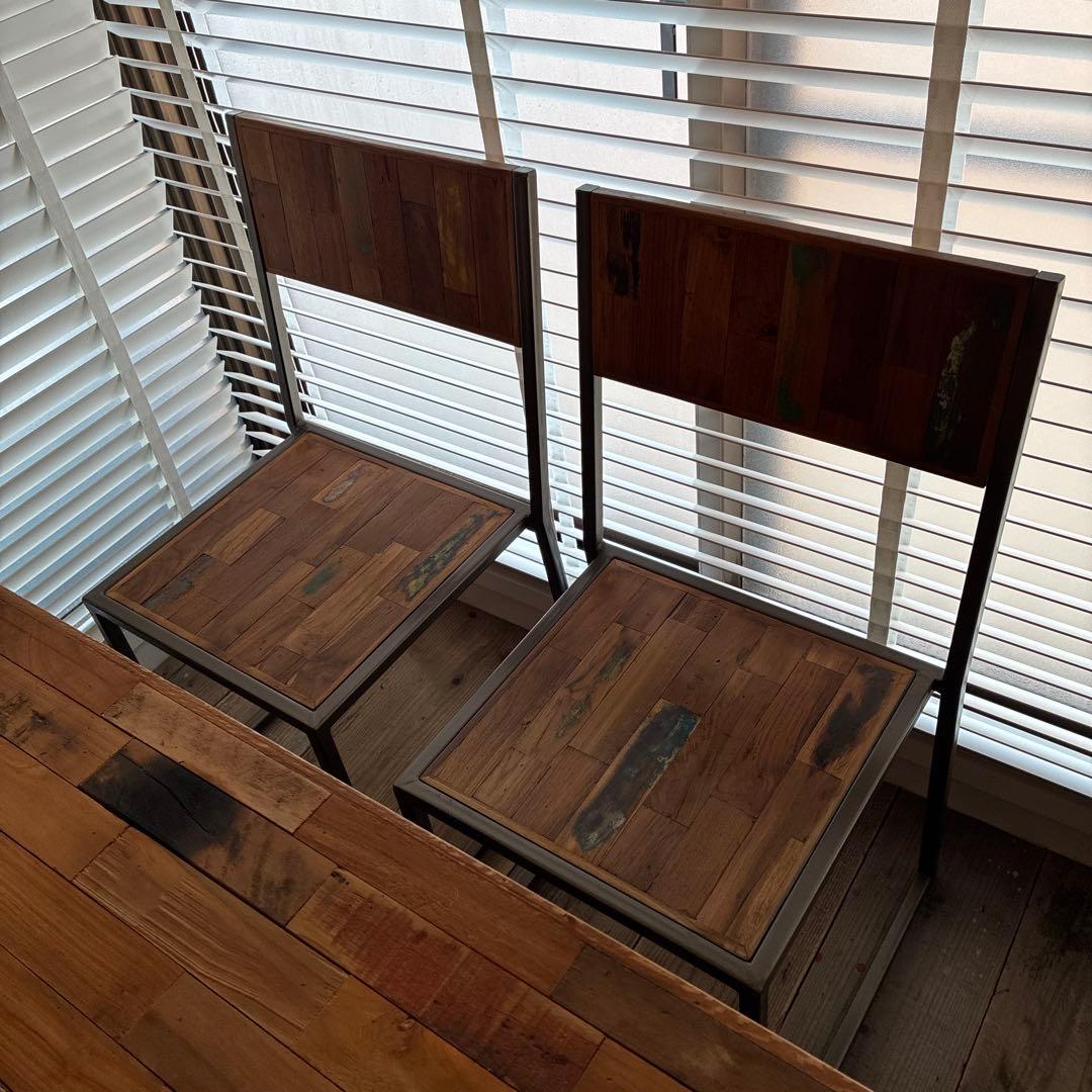 D-Bodhi FERUM INDUSTRIAL ダイニングテーブルセット