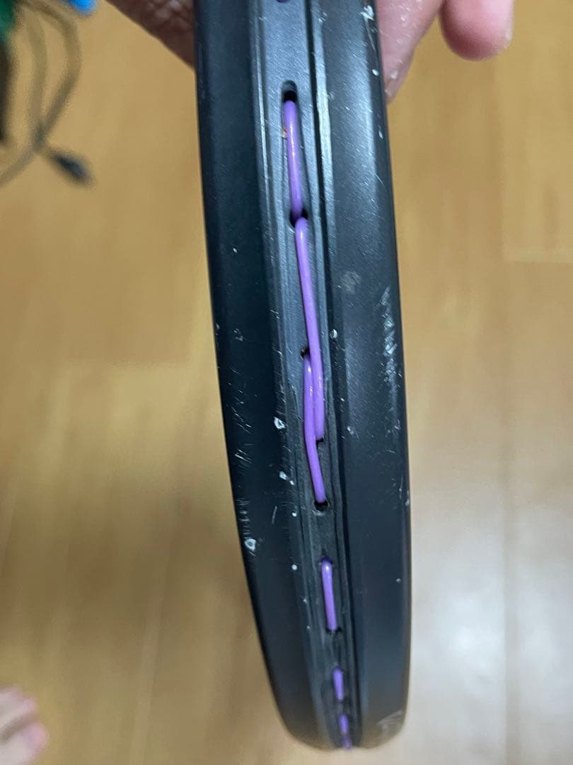 ソフトテニスラケット　ボルトレイジ8v