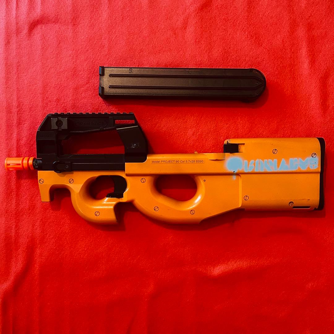 東京マルイ　P90 電動ガン　splatoon2 ヒーローシューター仕様