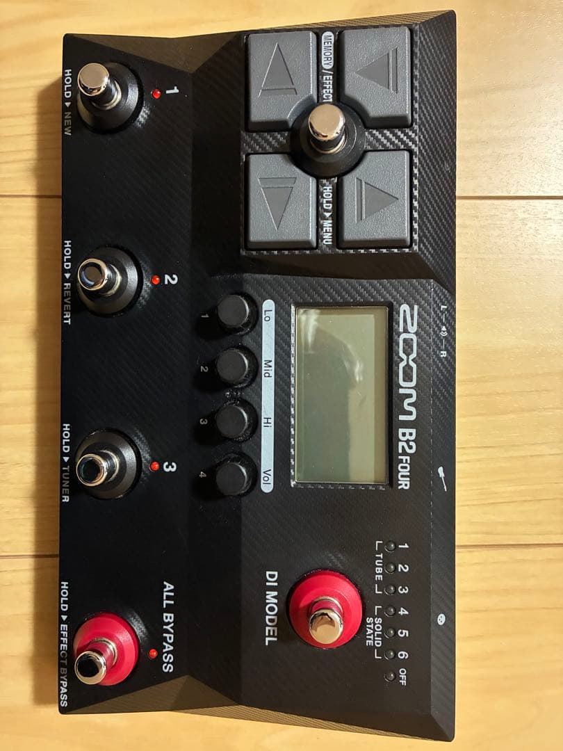 ZOOM B2 Four ベース用 マルチエフェクター