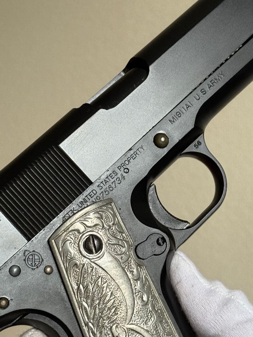 MGC コルト M1911A1 HW ガバメント 金属グリップ ガスガン マルイ