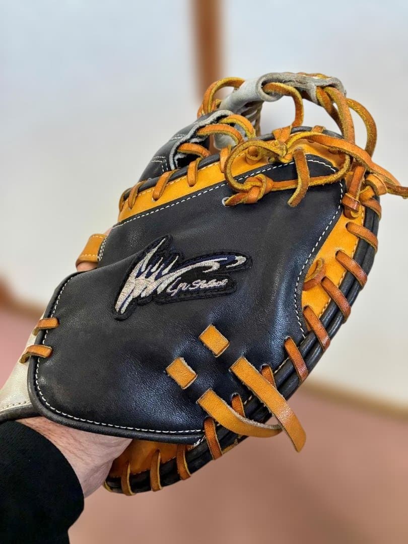 【中古・即戦力】アイピーセレクト　軟式用キャッチャーミット（ブラック）