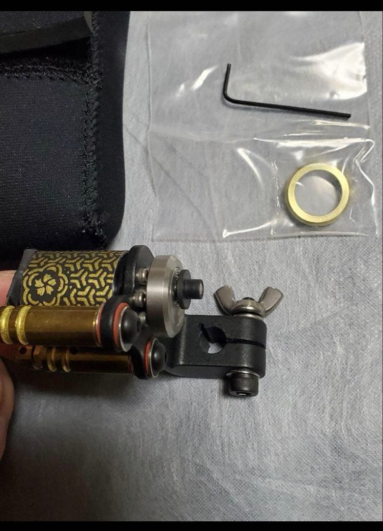 タトゥーマシンQUINKE V.2 アルミニウムフレーム CAMセット