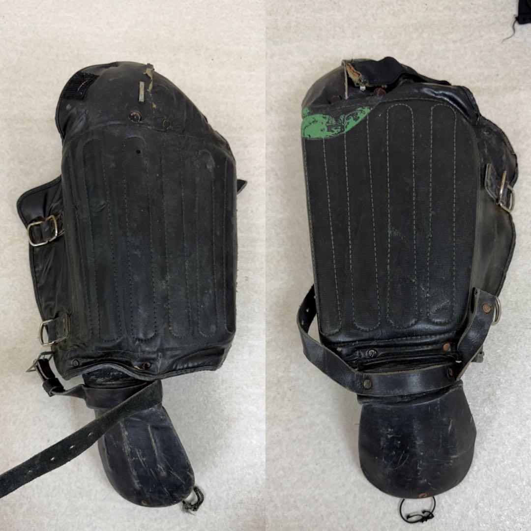 機動隊 1960年代 防石面 防石楯 他 パッド 昭和40年代 SB-8