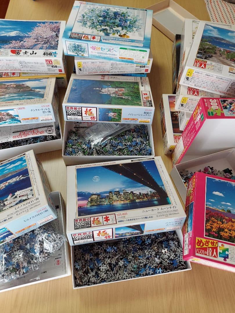 ジグソーパズル　19個セット　まとめ売り　ラッセン　パズルの達人　アート