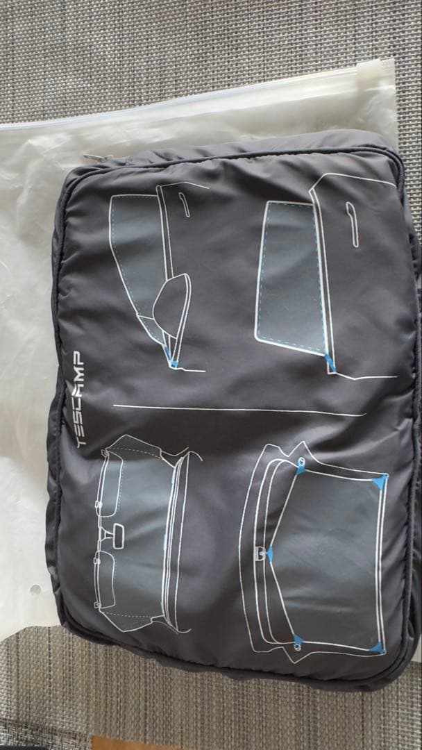 未使用品TESCAMP Tesla テスラモデルYガラスサンシェード 車中泊