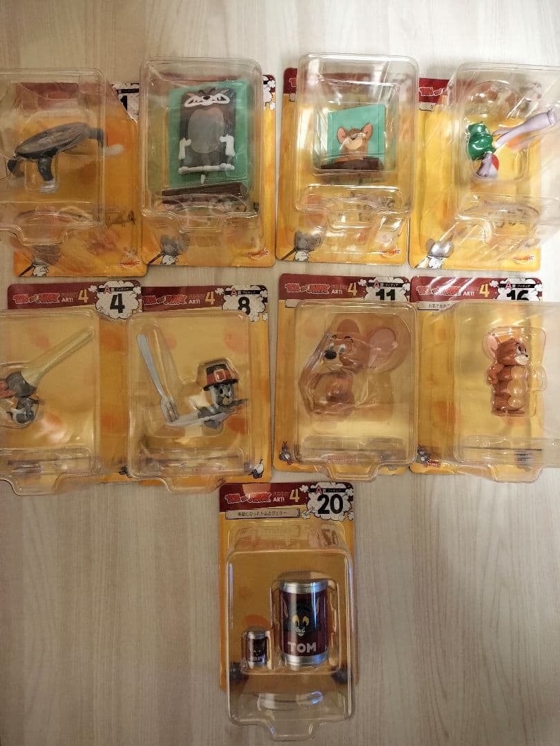 Happyくじ トムとジェリー FUNNY ART!4＆5 A賞 9種 セット