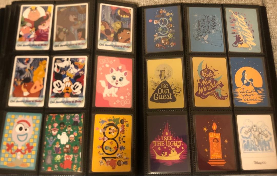 ①Disney100②ディズニーワンダーカードコレクション コンプリートセット