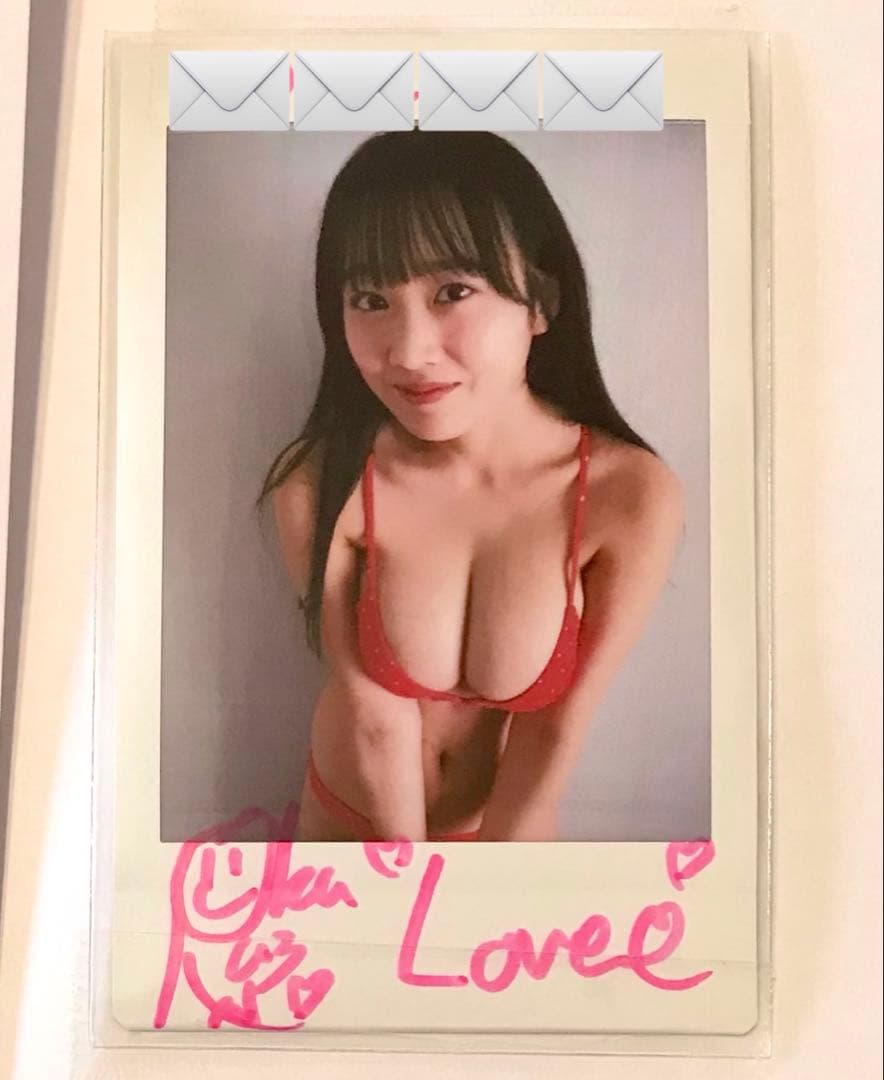 奥村梨穂 直筆サイン入りチェキ