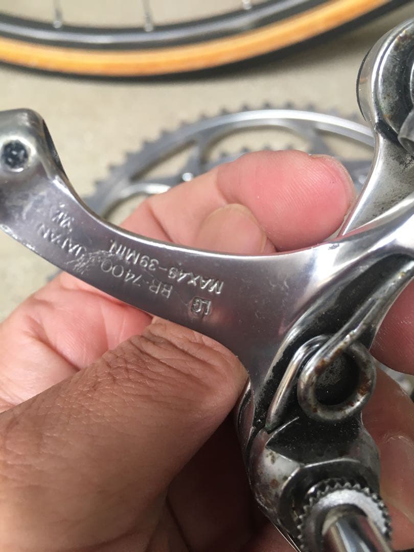 完成車より2月5日取り外しのシマノ　DURA-ACE　7400　セット