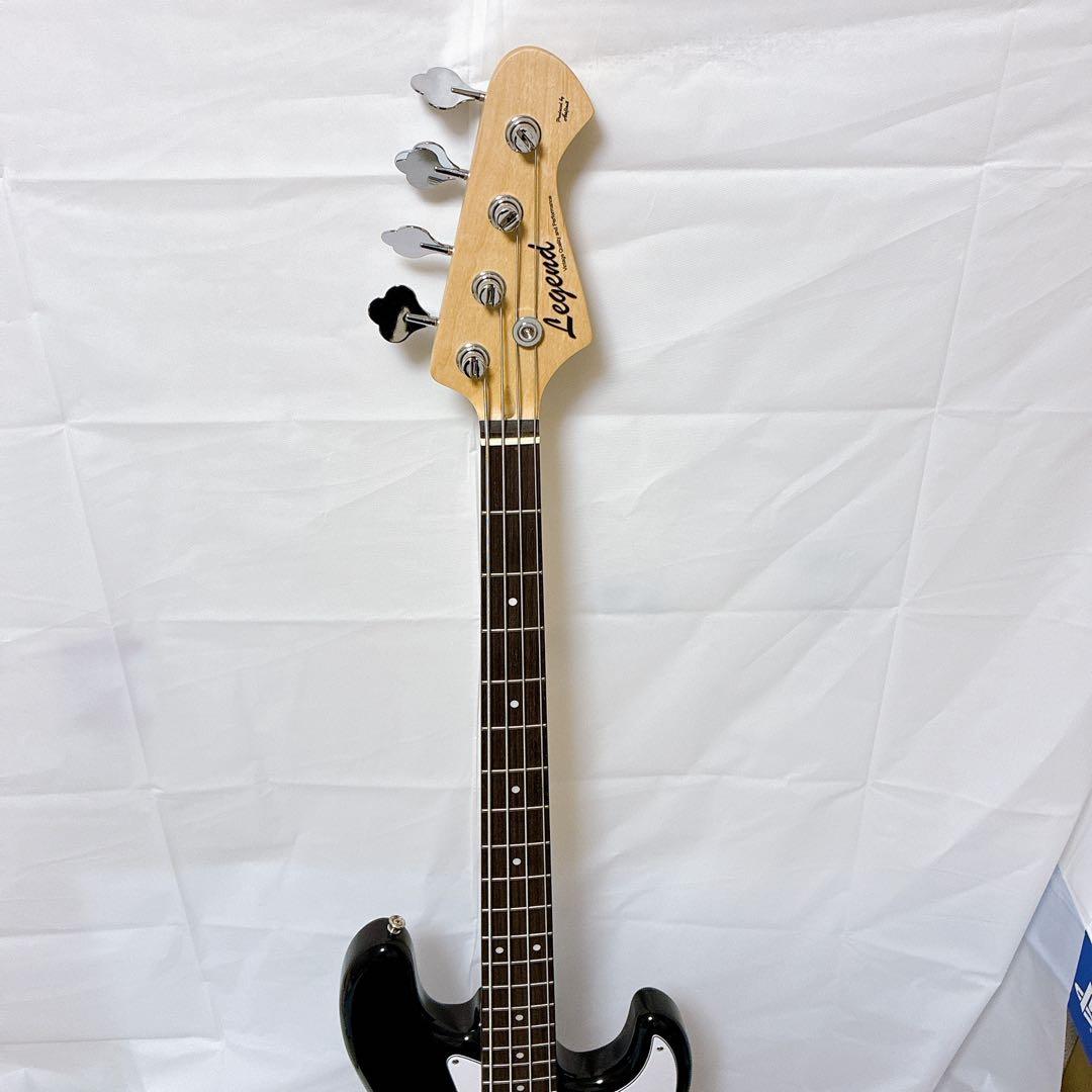 【未使用に近い】Legend LJB-Z ブラック　ジャズベース エレキベース