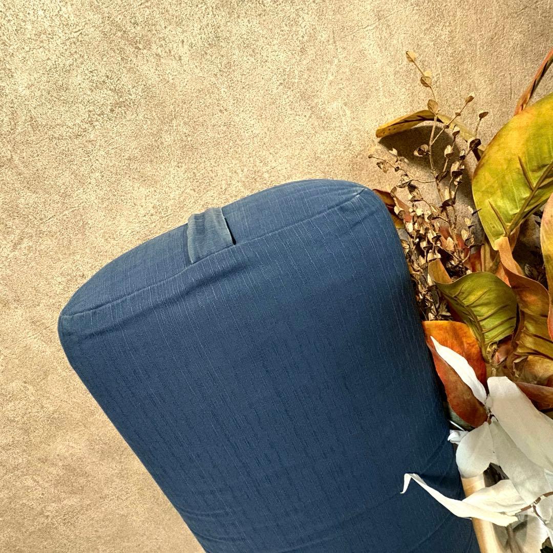 【送料込】ヨガワークス ボルスター ダークブルー Yogaworks