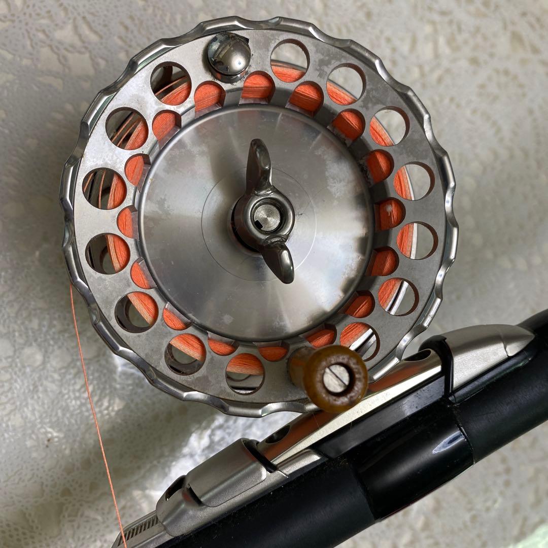 美品　黒鯛工房リール　黒鯛師　THEヘチリミテッド　9尺