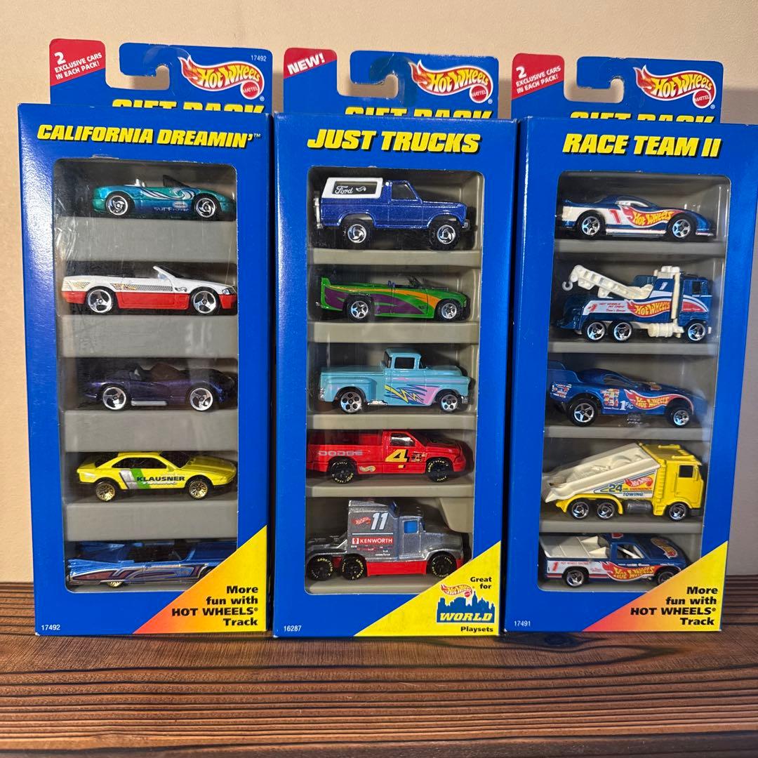 レア　ホットウィール カリフォルニアドリーム　ジャストトラック　レースチーム2