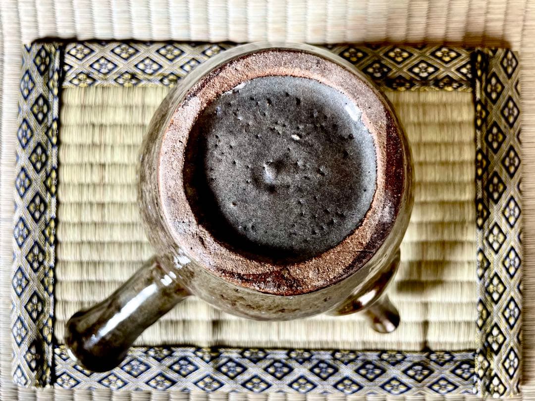 浜田庄司　鉄砂急須