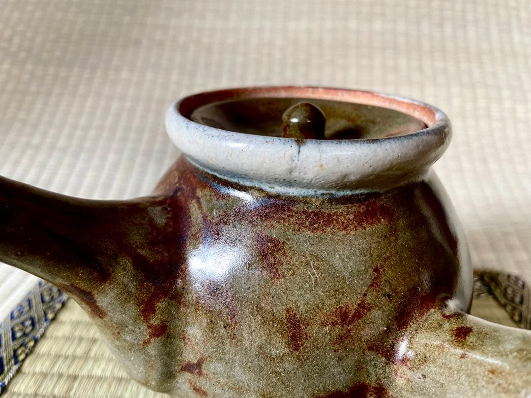 浜田庄司　鉄砂急須