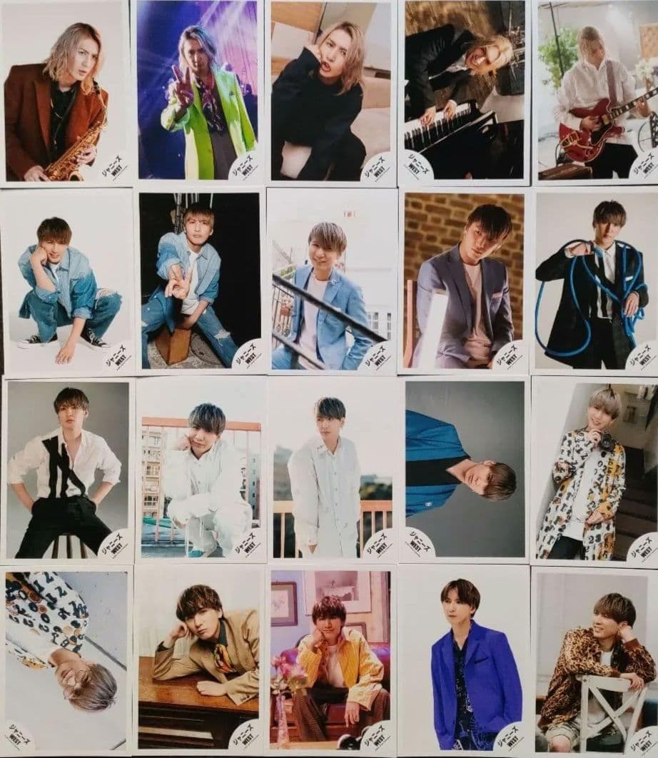 藤井流星 ジャニーズWEST WEST. 公式写真 ① ソロ 個人のみ