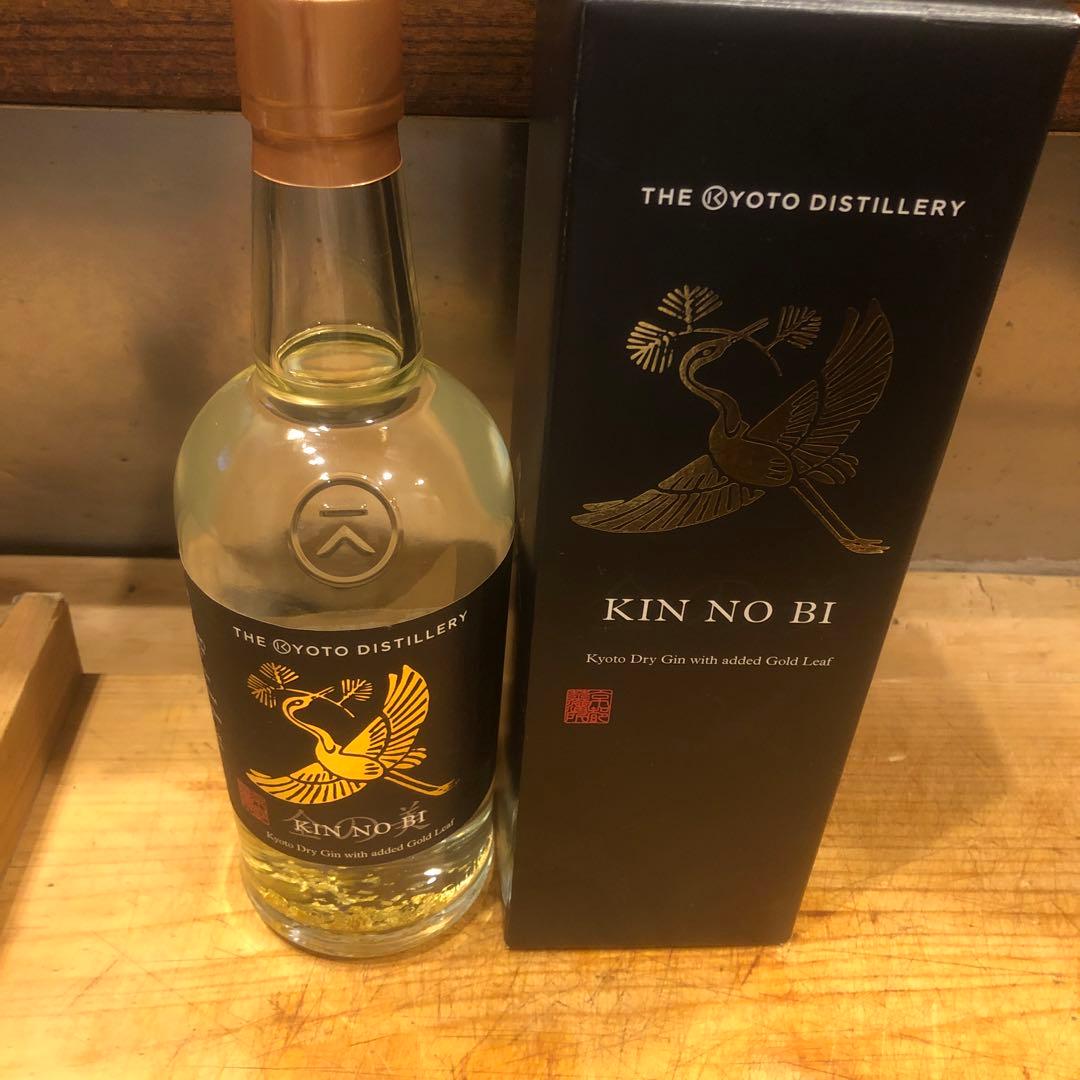 ジン　金の美　京都蒸留場