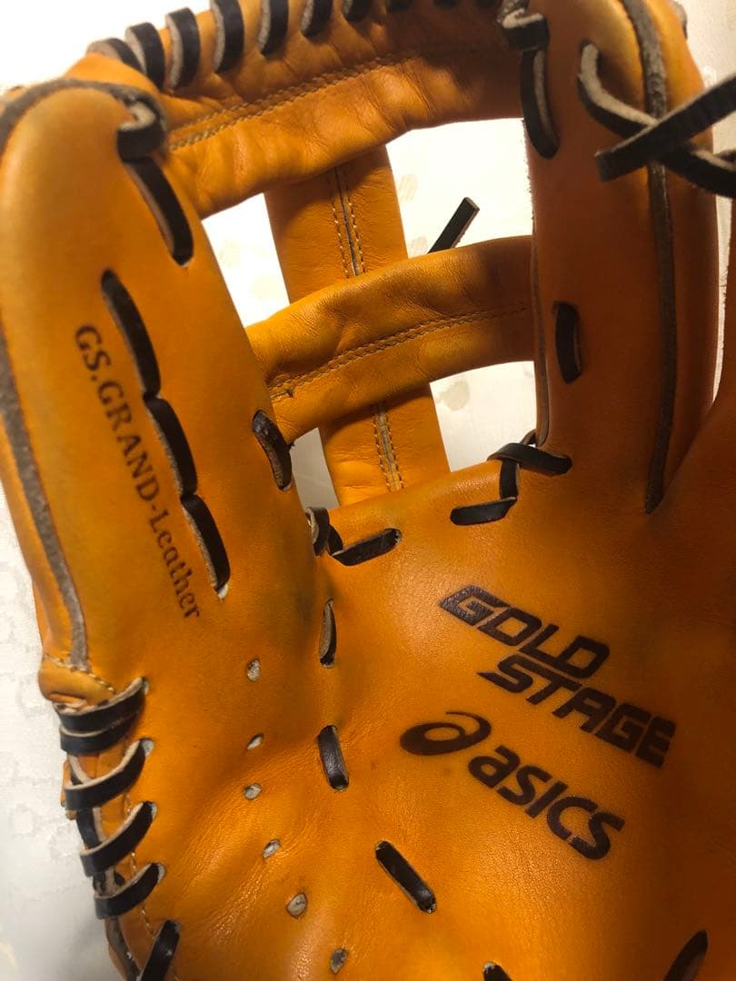 アシックス　硬式内野グラブ　ゴールドステージ　　BGH8CS