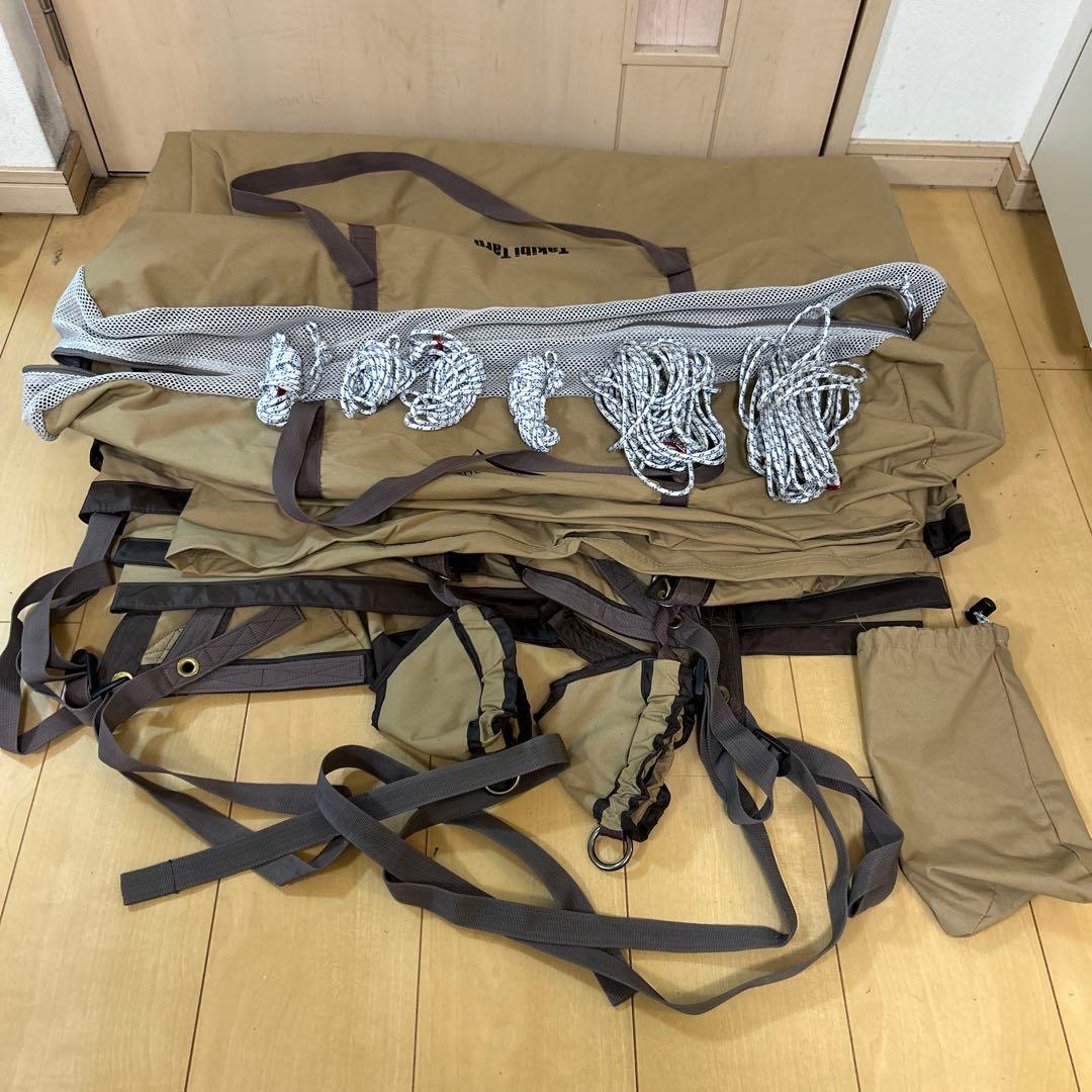 焚火タープTC コネクトヘキサ　＋　280cmアルミポール