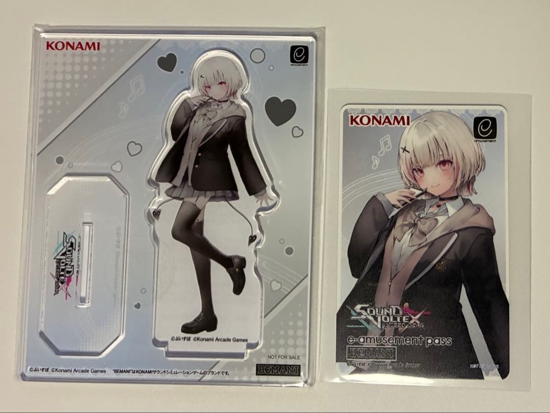 空澄セナ×SDVX e-amusement pass & アクリルスタンド