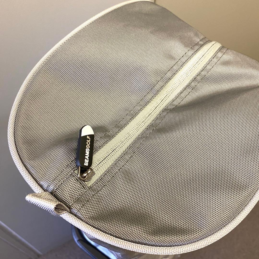 BEAMS GOLF スタンドキャディバッグ 9型 グレー