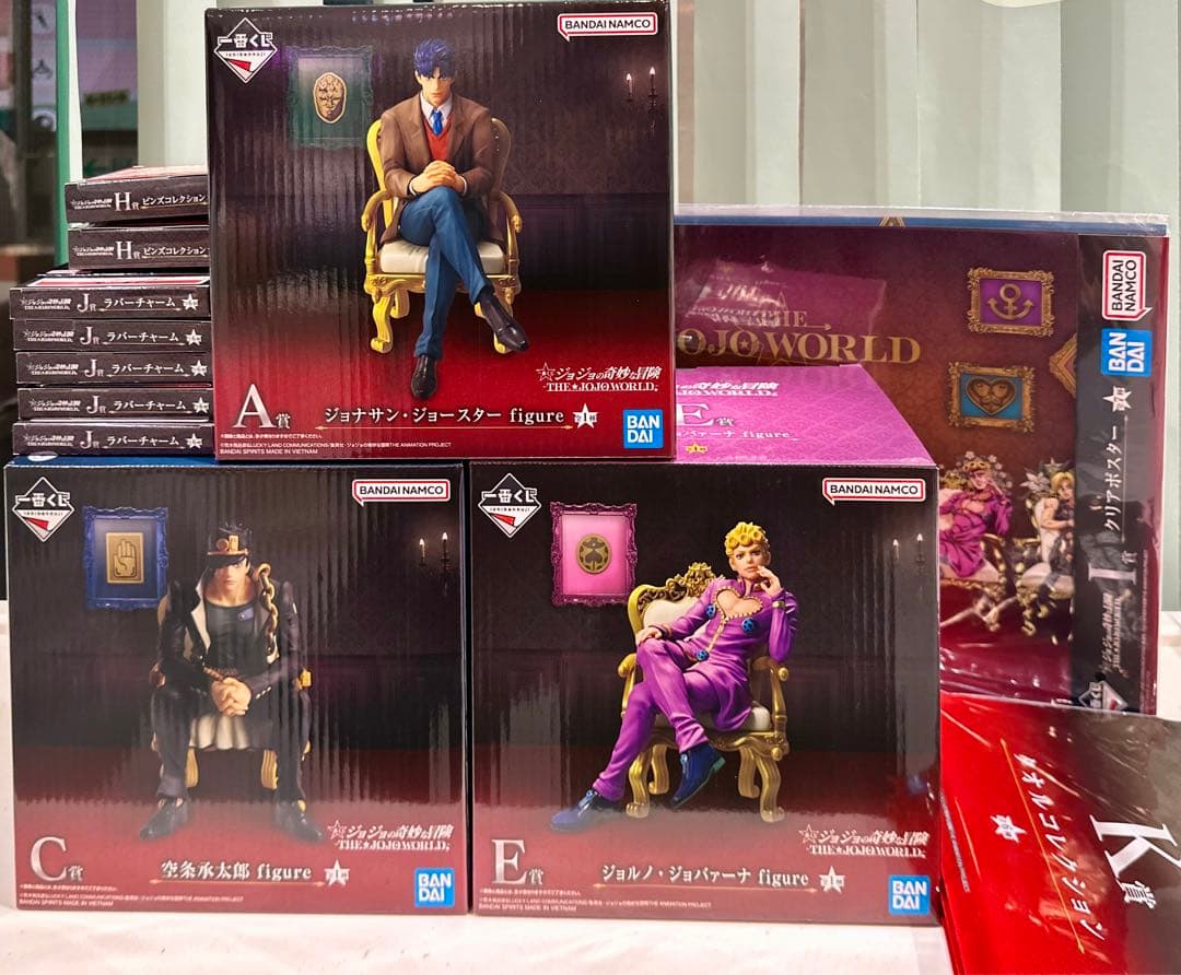 【年末セール】一番くじ ジョジョワールド A賞 C賞 E賞 まとめ売りおまけ付き