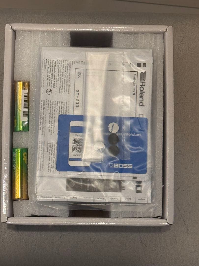 【値下・美品】BOSS SY-200 シンセサイザーエフェクター