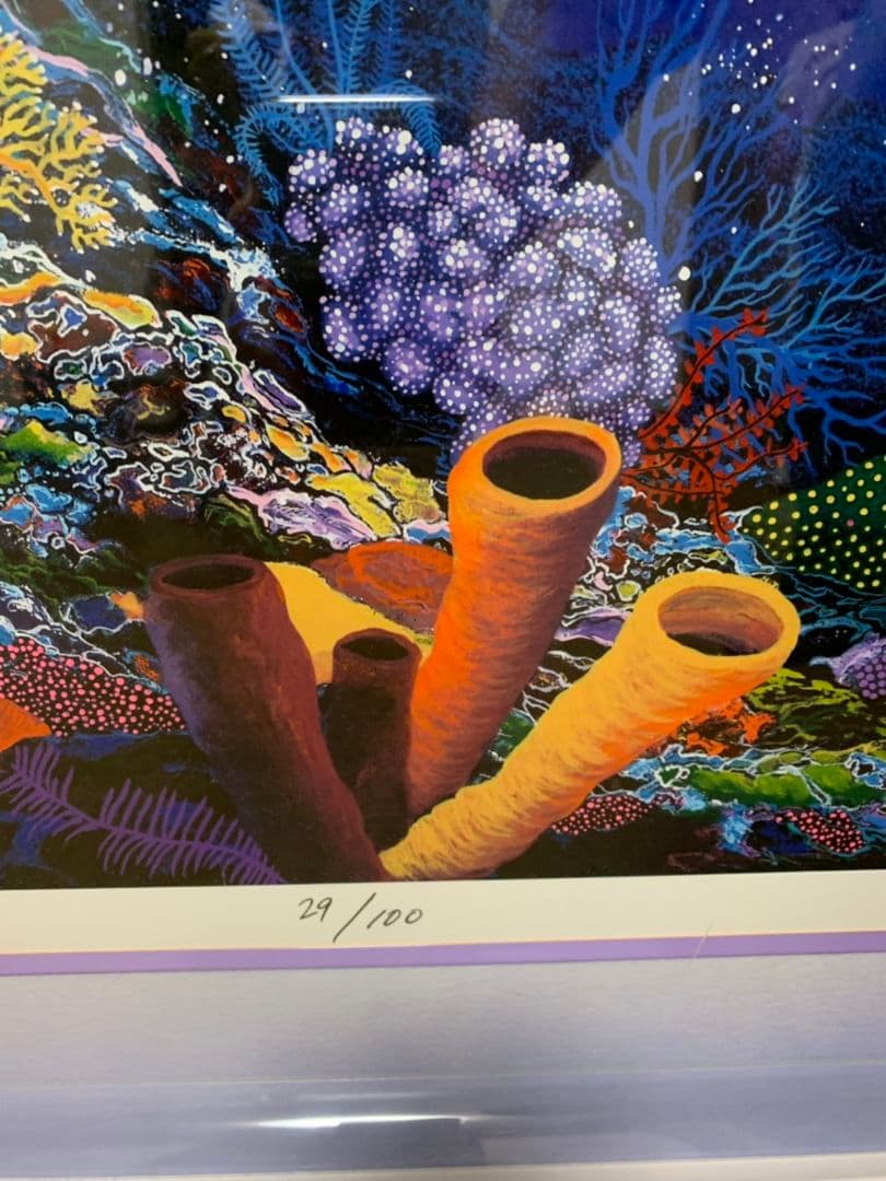 キモ　シルクスクリーン　サイン入り　シリアルナンバー入り