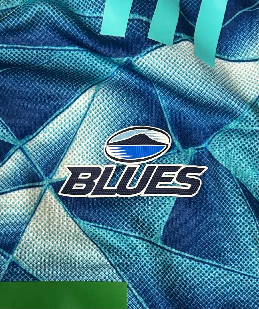 BLUES ラグビージャージ　adidas GPSポケット付き