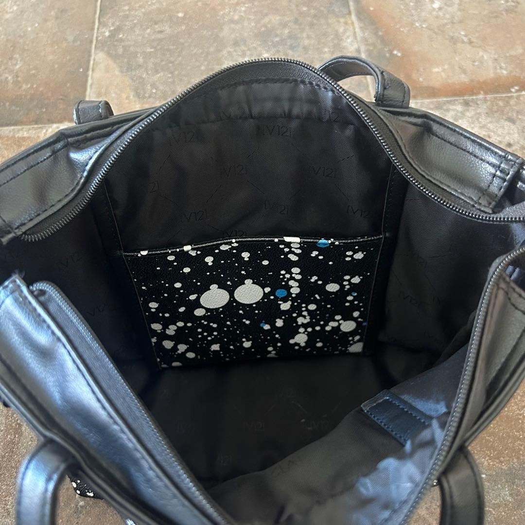 V12 カートバッグ　ゴルフ　ブラック系